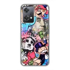 Чохли з крутими принтами для OnePlus Nord CE 2 (5G) (IV2201) - (PREMIUMPrint) (Monopoly man)