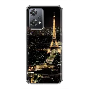 Чохол Ейфелева Вежа OnePlus Nord CE 2 (5G) (IV2201) - (AlphaPrint) (Нічний Париж)