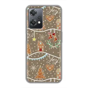 Новорічні, Святкові Чохли для OnePlus Nord CE 2 (5G) (IV2201) - 2024 год (Новорічні пряники)