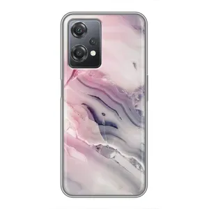 Мраморний чехол на OnePlus Nord CE 2 (5G) (IV2201) (VPrint) (Пурпурний Мрамор)