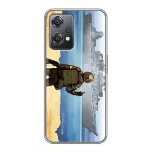 Чехол с принтом (Русский корабль...) для ВанПлас Норд СЕ 2 (5Г) (IV2201) (AlphaPrint) (Російський корабель)
