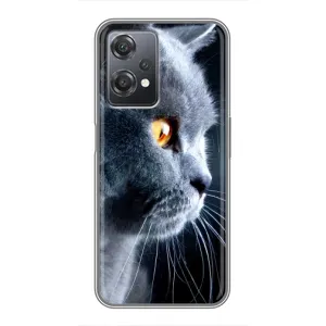 Чохли з Котиками для OnePlus Nord CE 2 (5G) (IV2201) (VPrint) (Сірий Кіт)