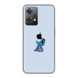 Чохол з принтом Стіч на OnePlus Nord CE 2 (5G) (IV2201) (Stitch apple)