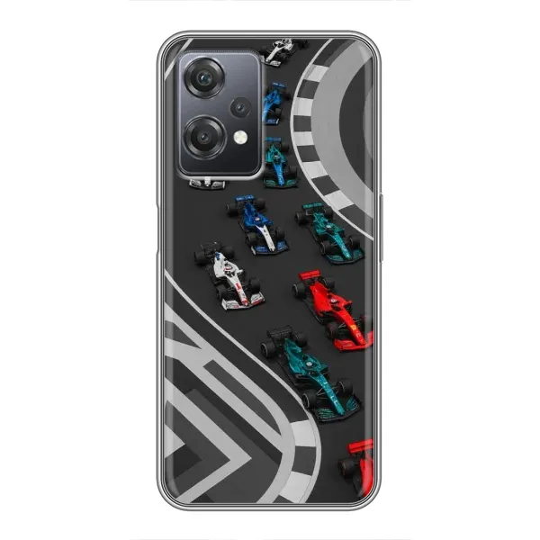 Чехол с принтом «Трасса Ф1» для OnePlus Nord CE 2 (5G) (IV2201)
