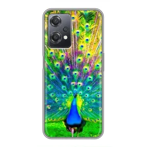 Чохол з пташками на OnePlus Nord CE 2 (5G) (IV2201) (VPrint) (Яскравий Павлин)