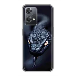 Чохол з картинкою 'Хижаки' для OnePlus Nord CE 2 (5G) (IV2201) (Чорна змія)