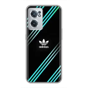 Чохли Адидас для OnePlus Nord CE 2 Lite 5G (AlphaPrint) (Адідас з полосами)