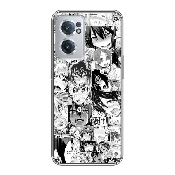 Чехол с принтом «Ahegao manga» для OnePlus Nord CE 2 Lite 5G