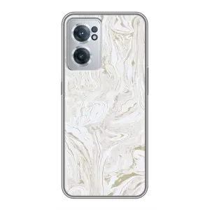 Мраморний чехол на OnePlus Nord CE 2 Lite 5G (VPrint) (Білий мрамор)