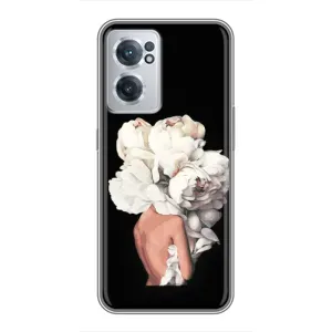 Чехлы (ART) Цветы на OnePlus Nord CE 2 Lite 5G (VPrint) (Білі квіти)
