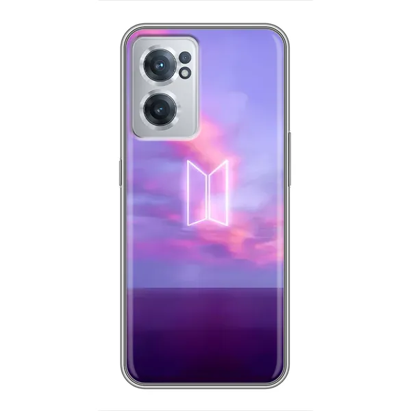 Чехол с принтом «BTS логотип» для OnePlus Nord CE 2 Lite 5G Чехол с принтом «BTS логотип» для OnePlus Nord CE 2 Lite 5G