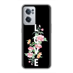 Чехлы для любимой на OnePlus Норд ЦЕ 2 Лайт 5Ж (VPrint) (Квіти LOVE)