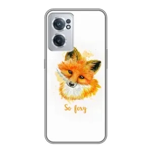Чохли з картинкою Лисичка для OnePlus Nord CE 2 Lite 5G (VPrint) (Дівчинка Лиса)