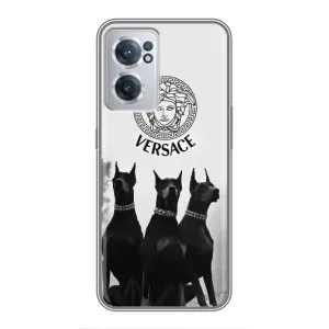 Чохли VERSACE для OnePlus Норд ЦЕ 2 Лайт 5Ж (PREMIUMPrint) (Доберман Версаче)
