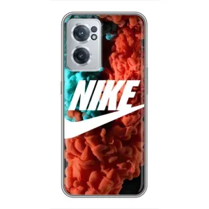 Чохол для OnePlus Nord CE 2 Lite 5G - з принтом Найк (AlphaPrint) (Димчастий найк)