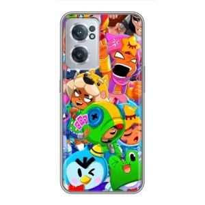 Чехлы Brawl Stars для OnePlus Nord CE 2 Lite 5G (AlphaPrint) (Герои Бравл Старс)