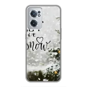 Новорічні, Святкові Чохли для OnePlus Nord CE 2 Lite 5G - 2024 год (Let it snow)