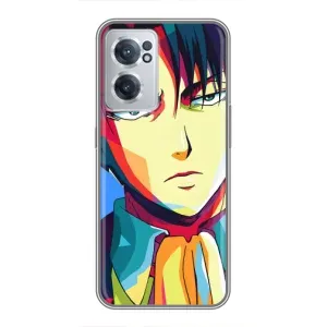 Чехлы Персонажи Аниме Наруто для OnePlus Nord CE 2 Lite 5G (AlphaPrint) (Леви Аккерман)