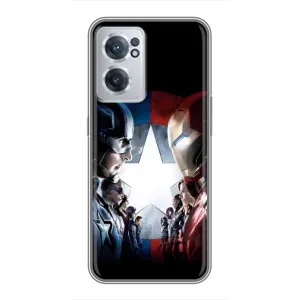 Чохли з героями Марвел OnePlus Nord CE 2 Lite 5G (VPrint) (Марвел стайл)