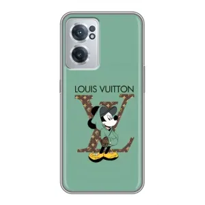 Чохли Луі Вітон для OnePlus Nord CE 2 Lite 5G (AlphaPrint - LOUIS VUITTON) (Міккі Маус LV)