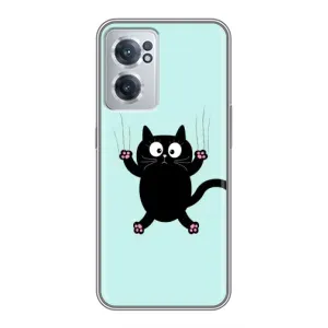 Чохол з принтом для OnePlus Nord CE 2 Lite 5G (AlphaPrint) Модні коти (Падаючий кіт)