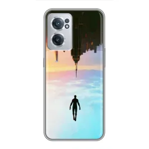 Чехол с человеком пауком для OnePlus Nord CE 2 Lite 5G - (AlphaPrint) (Паук человек)