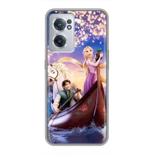 Чохол для дитини на OnePlus Норд ЦЕ 2 Лайт 5Ж (VPrint) (Рапунцель і Флінн)