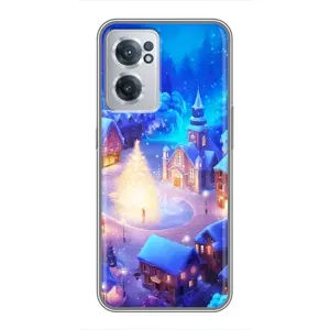 Різдвяні Чохли для OnePlus Nord CE 2 Lite 5G (VPrint) (Різдвяне місто)
