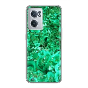 Мраморний чехол на OnePlus Nord CE 2 Lite 5G (VPrint) (Салатовий Мрамор)