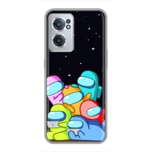 Чохли Амонг Ас для OnePlus Nord CE 2 Lite 5G (AlphaPrint) (Скіни в космосі)