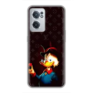 Чехли для OnePlus Nord CE 2 Lite 5G - Скрудж МакДак Louis Vuitton (PREMIUMPrint) (Скрудж з ботліантом)