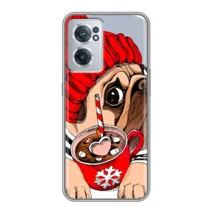 Чохли з собаками для OnePlus Nord CE 2 Lite 5G (VPrint) (Песик в шапці)