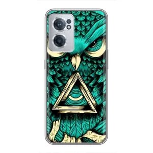 Чохол з пташками на OnePlus Nord CE 2 Lite 5G (VPrint) (Сова з оком)