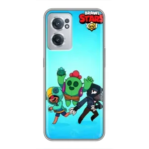 Чехлы Brawl Stars для OnePlus Nord CE 2 Lite 5G (AlphaPrint) (Трио героев)