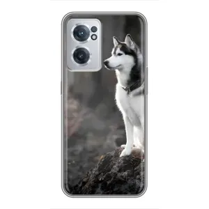Чохол з Хаскі OnePlus Nord CE 2 Lite 5G - (AlphaPrint) (Вірний собака)