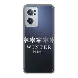 Зимні Чохли для OnePlus Норд ЦЕ 2 Лайт 5Ж - прозорий фон (Winter loading)