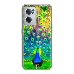 Чохол з пташками на OnePlus Nord CE 2 Lite 5G (VPrint) (Яскравий Павлин)