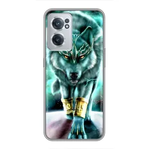 Захисні чохли для OnePlus Норд ЦЕ 2 Лайт 5Ж (AlphaPrint) (ХІТ продаж) ВОВК (Яскравий вовк)
