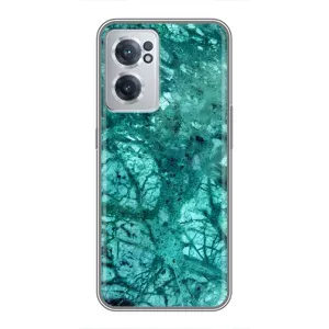 Мраморний чехол на OnePlus Nord CE 2 Lite 5G (VPrint) (Зелений мрамор)