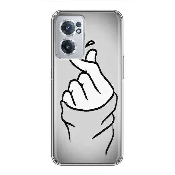 Чохол з принтом «Значок Love» для OnePlus Nord CE 2 Lite 5G