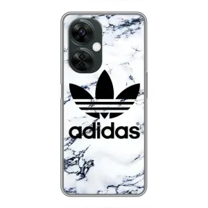 Чохли Адидас для OnePlus Nord CE 3 Lite (AlphaPrint) (Адідас на мраморі)