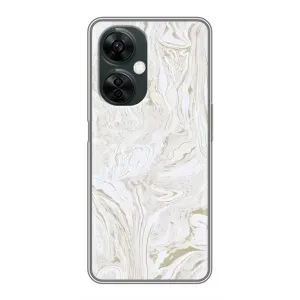 Мраморний чехол на OnePlus Nord CE 3 Lite (VPrint) (Білий мрамор)