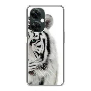 Чохли з картинкою животних OnePlus Nord CE 3 Lite (Білий Тигр)