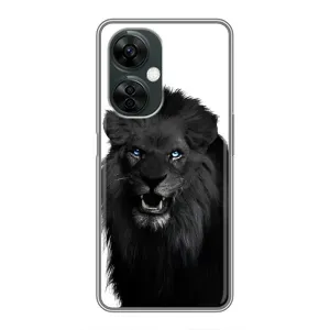 Чохли з картинкою животних OnePlus Nord CE 3 Lite (Чорний ЛЕВ)