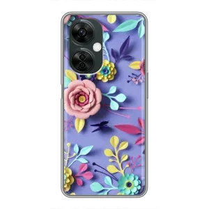 Чехлы с Цветами для OnePlus Nord CE 3 Lite (VPrint) (Цветочный дизайн)