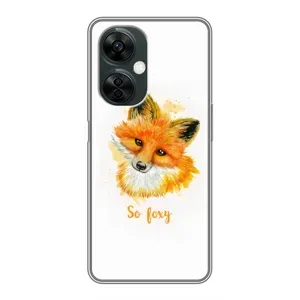 Чохли з картинкою Лисичка для OnePlus Nord CE 3 Lite (VPrint) (Дівчинка Лиса)