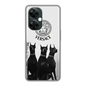 Чохли VERSACE для OnePlus Норд СЕ 3 Лайт (PREMIUMPrint) (Доберман Версаче)