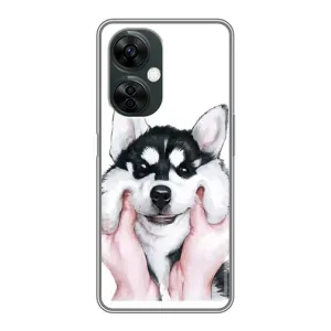 Чохли з собаками для OnePlus Nord CE 3 Lite (VPrint) (Радісний Хаскі)