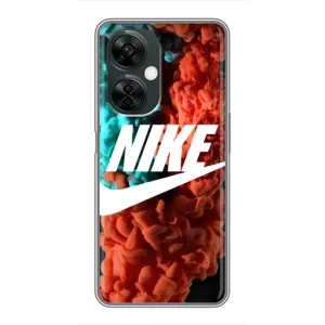 Чохол для OnePlus Nord CE 3 Lite - з принтом Найк (AlphaPrint) (Димчастий найк)