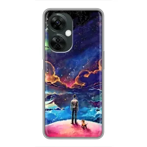 Космічні Чохли для OnePlus Норд СЕ 3 Лайт (VPrint) (Вид Галактики)